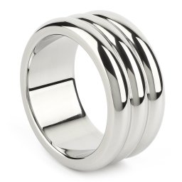 Mr. Steel Elegant Deep C-Ring 45mm Silver