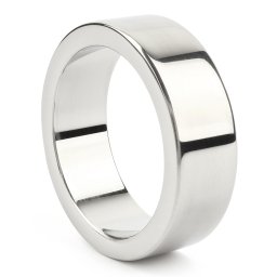 Mr. Steel Wide Band C-Ring 40mm Silver