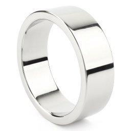 Mr. Steel Mega Wide Band C-Ring 55mm Silver