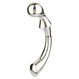 Mr. Steel Deluxe G-Spot Wand Silver