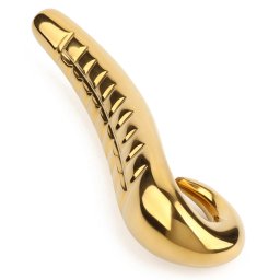 Mr. Steel Devil's Tongue Dildo Gold