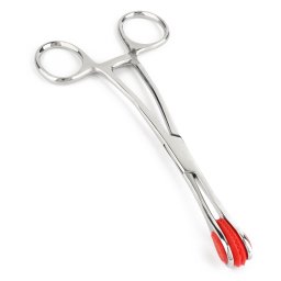Mr. Steel Tongue Forceps Luxe Silver