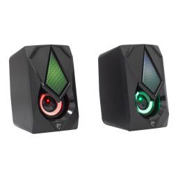 Boxa WS GSP-619 BEAT 2.0 6W (2x3W), negru, efect de lumina LED RGB