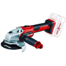 Polizor unghiular-flex Einhell Power X-Change AXXIO - Kit, brushless, 8500 RPM, 18 V, disc 125 mm + incarcator rapid si acumulator de 2.5 Ah, Rosu-Negru