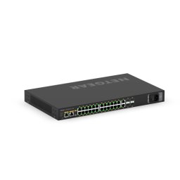 Switch Netgear AV Line M4250-26G4F-POE+, 24 Porturi, PoE+, Negru