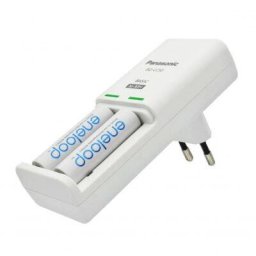 Incarcator Basic Eneloop include 2 x AA (R6) 2000mA K-KJ50MCD20E NEW ECO Plastic Free