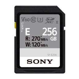 Card de memorie Sony SFE256, 256 GB, SDXC, UHS-II U3, Clasa 10, V60