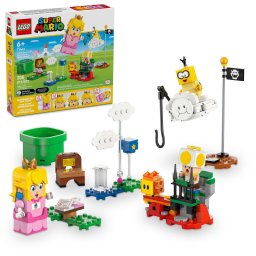 LEGO® Super Mario - Aventuri cu LEGO® Peach™ interactiva 71441, 208 piese
