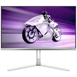 Monitor Gaming Philips EVNIA, 27", QD-OLED, QHD, 360Hz, 0.03ms, HDR400, TrueBlack, FlickerFree, Boxe 5W x 2, HA, Pivot, HDMI, DisplayPort, USB, hub, Ambiglow, 27M2N8500/00, Alb