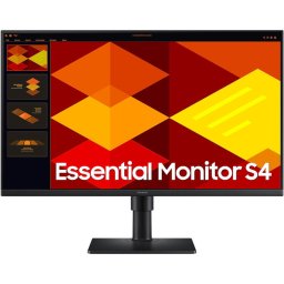 Monitor LED Samsung Essential S4 S40GD LS27D406GAUXEN, Full HD, 27 inch, FHD, IPS, 5 ms, 100 Hz, Negru