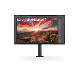 Monitor IPS LED LG 31.5" 32UN880K-B, UHD (3840 x 2160), HDMI, Pivot, 5 ms, Negru