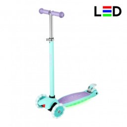 Trotineta LED Nils Fun HLB1310, Violet