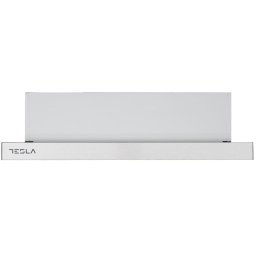 Hota telescopica TESLA DT600AX, Capacitate de absorbtie 350 m3/h, 2 motoare x 60W, 60 cm, Clasa D, Gri/Inox