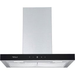 Hota in forma de T TESLA DC600AXB, Capacitate de absorbtie 630 m3/h, 1 motor x 190W, 60 cm, Clasa B, Negru