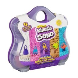 Set Kinetic Sand - Pasta modelabila, multicolor, 1kg