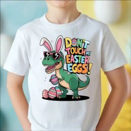 Tricou Paste copii cu dinozaur