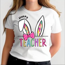 Tricou Paste Hoppy Teacher- cadou pentru profesoare