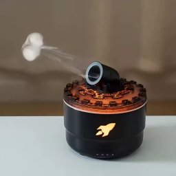 Umidificator cu Design Racheta , Efect Inele de Fum