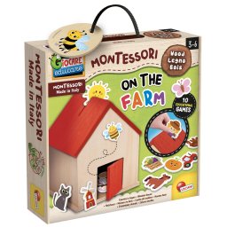 Joc Montessori din lemn - La ferma
