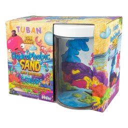 Set nisip hidrofob - 5 culori si acvariu