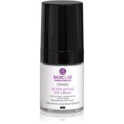 BasicLab Dermocosmetics Copperis cremă de ochi cu efect de lifting pentru noapte 18 ml