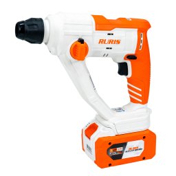 Ciocan rotopercutor pe acumulator RURIS RMX1210, 20 V, 900 RPM, 25 mm diametru maxim gaurire, 5100 BPM, 1.5J, fara acumulator incarcator 1210rmx2024