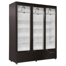Vitrina frigorifica profesionala STARCREST SPS-3D1298, 1230 L, 0-10, ƒ, Display Temperatura, Panou comanda Digital, Iluminare LED, H 212 cm