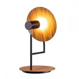 Veioza Dot QN-DOT-TL-TEAK, 1xGU10, H46cm, lemn de tec