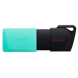 Kingston Technology DataTraveler Exodia M memorii flash USB 256 Giga Bites USB Tip-A 3.2 Gen 1 (3.1 Gen 1) Negru, Turcoaz