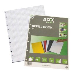 Rezerva caiet A4, 72 file - 90g/mp, AURORA Adoc - matematica