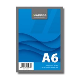 Blocnotes capsat, A6, 100 file - 60g/mp, microperforatii, AURORA Office - dictando