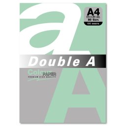 Hartie color pentru copiator A4, 80g/mp, 100coli/top, Double A - pastel emerald