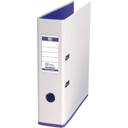 Biblioraft A4, plastifiat PP/PP, 80 mm, OXFORD MyColour - alb/violet