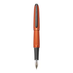 Stilou Diplomat Aero, cu penita M, aurita 14kt. - orange