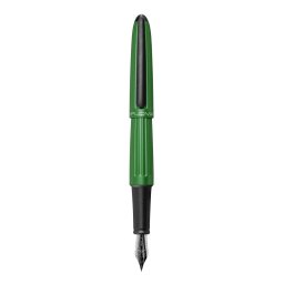 Stilou Diplomat Aero, cu penita M, din otel inoxidabil - green - - limited edition
