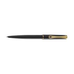 Creion mecanic 0.5mm Diplomat Traveller - black lacquer gold