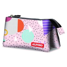 Penar Penar neechipat, cu 3 fermoare, ALPINO Geometric