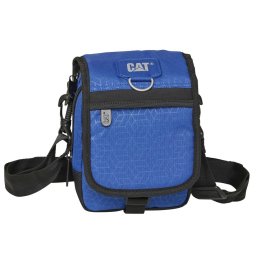 Genti sport Geanta tableta CATERPILLAR Millennial Classic - Ronald, material 600D HD polyester - negru/bleumarin