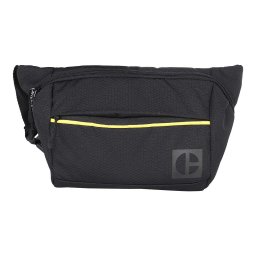 Borseta Borseta CATERPILLAR Code - Hex Parkour, material 420D hexagonal, buzunar cu fermoar - negru