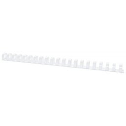 Accesorii birotica Inele plastic 16 mm, max 145 coli, 100buc/cut, Office Products - alb
