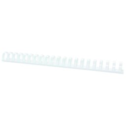 Accesorii birotica Inele plastic 25 mm, max 240 coli, 50buc/cut Office Products - alb