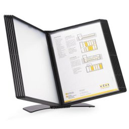 Accesorii birotica Display birou (suport pentru 20 buzunare A4), PROBECO-EasyMount - antracit