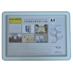 Accesorii birotica Display nume din plastic, 297 x 210mm, KEJEA - gri