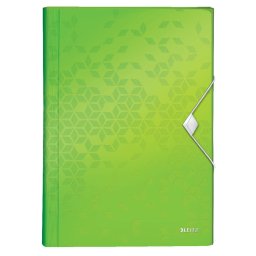 Mapa tip proiect LEITZ WOW, PP, A4, 250 coli, verde