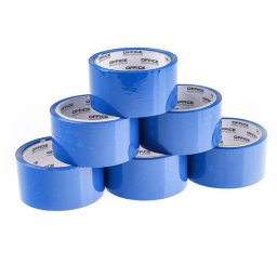 Accesorii birotica Banda adeziva 48mm x 50 y, 36 microni, acrilica, Office Products - albastra