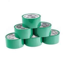 Accesorii birotica Banda adeziva 48mm x 50 y, 36 microni, acrilica, Office Products - verde