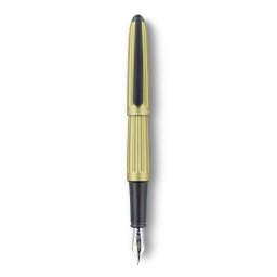 Stilou Diplomat Aero, cu penita M, aurita 14kt. - champagne