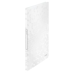 Mapa de prezentare LEITZ WOW, coperta moale, PP, A4, 20 de folii, alb