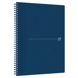 Caiet cu spirala A4+, OXFORD Origins, 70 file-90g/mp, Scribzee, coperta PP - matematica - albastru