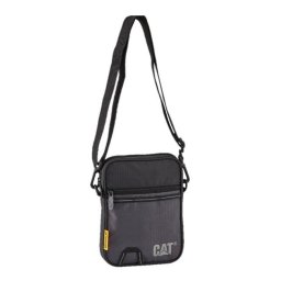 Genti sport Geanta de umar CATERPILLAR V Power - Bumper , material 420D poliester - negru/gri inchis